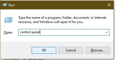 Cara Membuka Control Panel Di Windows 10 Jalankan