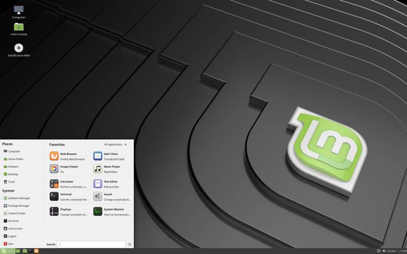 Desktop Linux Terbaik Untuk Layar Sentuh Cinnamon