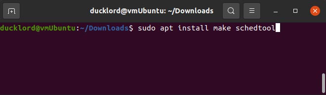 Mempercepat Instalasi Ubuntu Membuat Schedtool