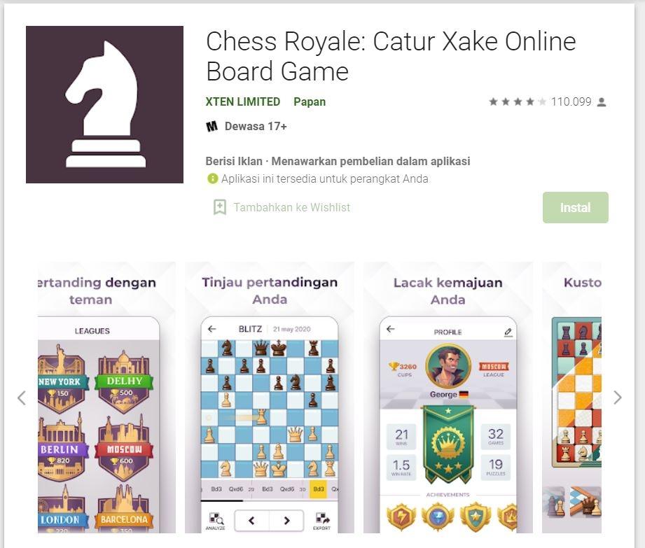 Chess Royale: Catur Xake Online Board Game. (Google Play Store)