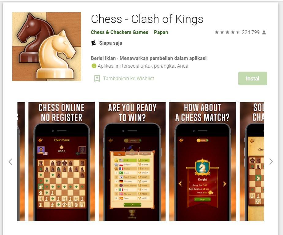 Chess - Clash of Kings. (Google Play Store)