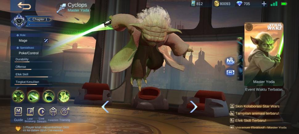 Harga Skin Star Wars Mobile Legends. Ilustrasi logo kolaborasi Mobile Legends x Star Wars. (YouTube/ Mobile Legends Bang Bang)