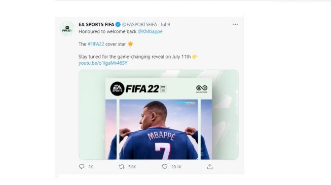 FIFA 22. [Twitter]