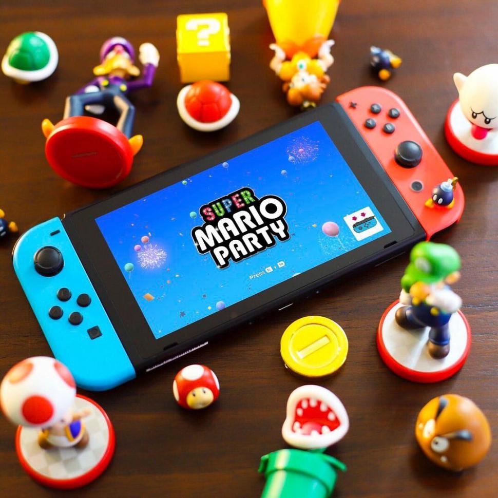 Super Mario Party di Nintendo Switch. (Nintendo)