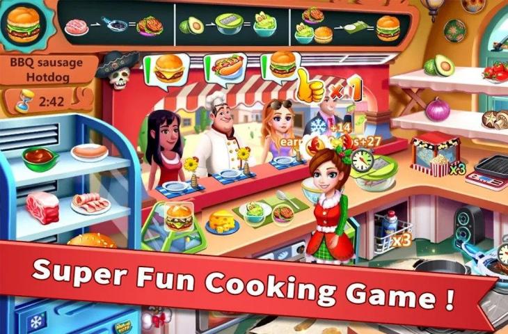 Game Memasak Android - Rising Super Chef.(Google Play Store)