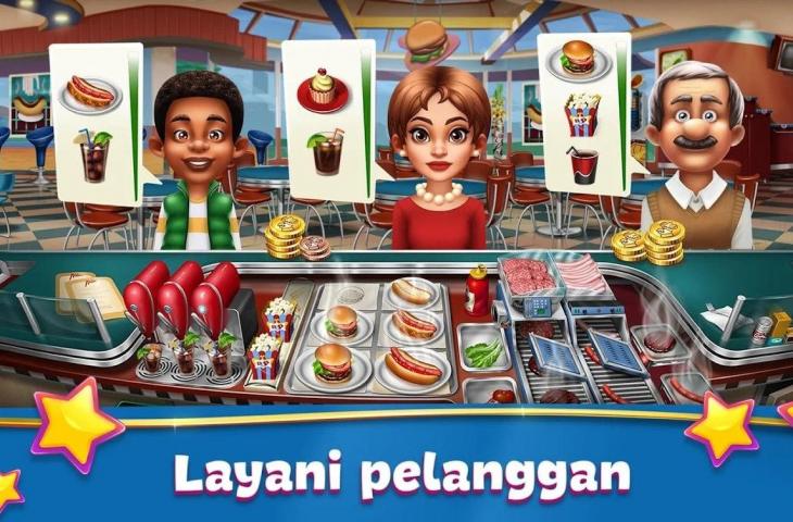 Game Memasak Android - Cooking Fever.(Google Play Store)