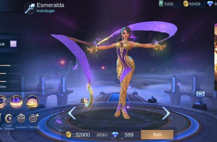 Esmeralda Mobile Legends. (HiTekno.com)