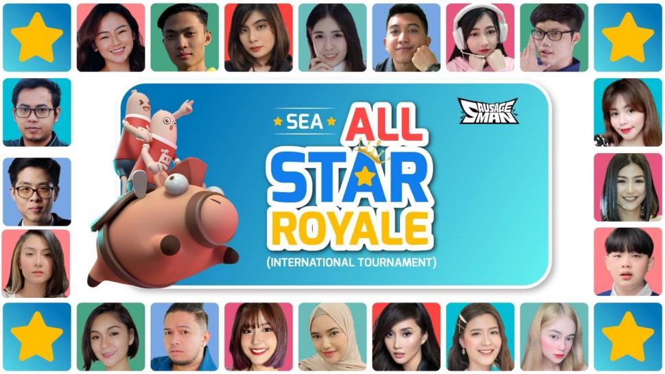 Superstar Asia Tenggara Bakal Ramaikan All Star Royale Sausage Man. (TapTap)