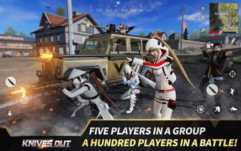 Game Battle Royale - Knives Out. (Google Play Store)