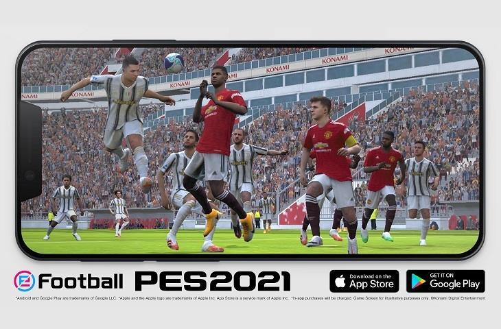 eFootball PES 2021 Mobile. (Konami)