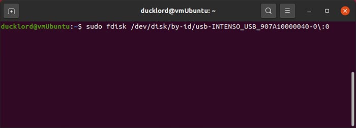 how to reformat a usb drive on linux
