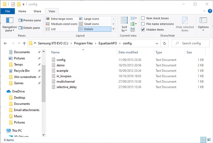 Meningkatkan Volume Maksimum Windows Equalizer Apo Config