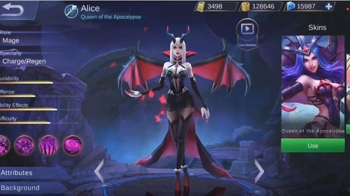 Alice Mobile Legends/Steemit