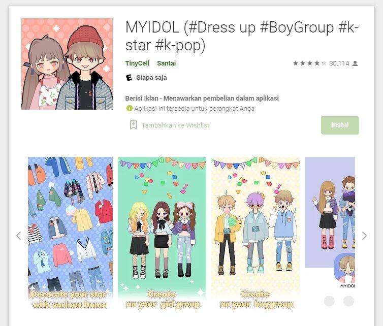 MYIDOL. (Google Play Store)