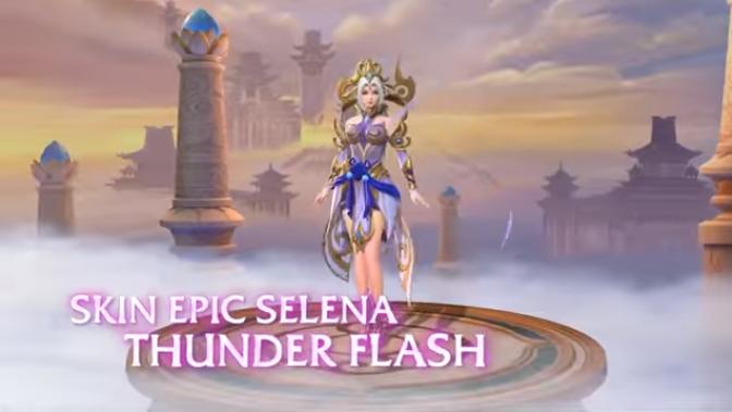 Skin Epic Thunderflash Selena. (youtube/MLBB Indonesia)