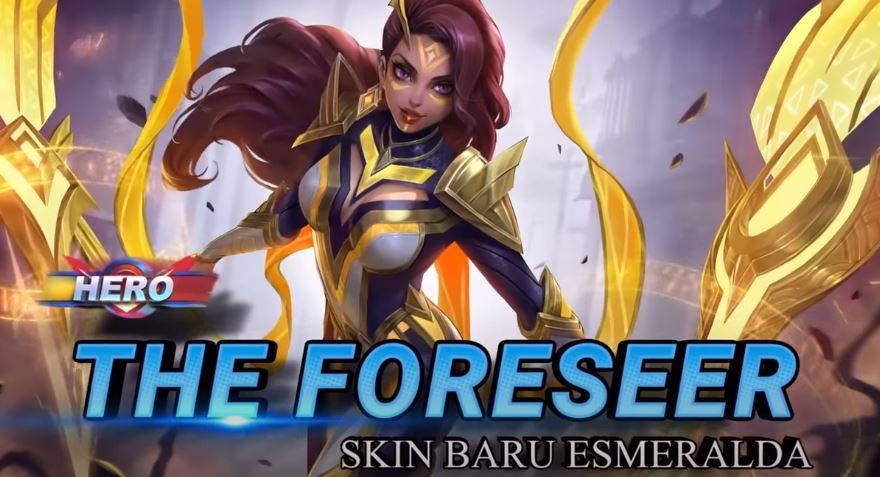 Skin baru Esmeralda The Foreseer. (YouTube/ Mobile Legends Bang Bang)