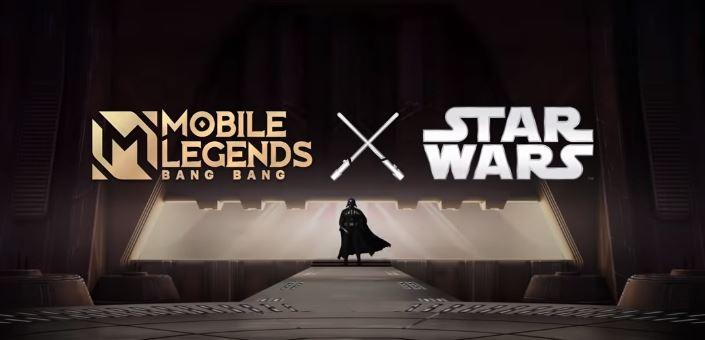 Harga Skin Star Wars Mobile Legends. Ilustrasi logo kolaborasi Mobile Legends x Star Wars. (YouTube/ Mobile Legends Bang Bang)