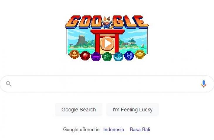 Game Google Doodle. (Google)