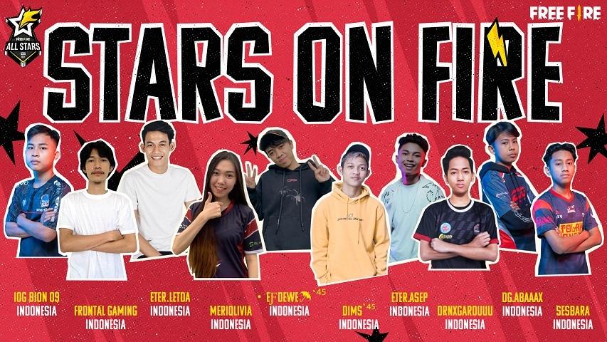 Free Fire All-Stars 2021 Asia. (Garena)