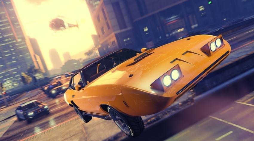 Mobil pada GTA Online. (Rockstar Games)