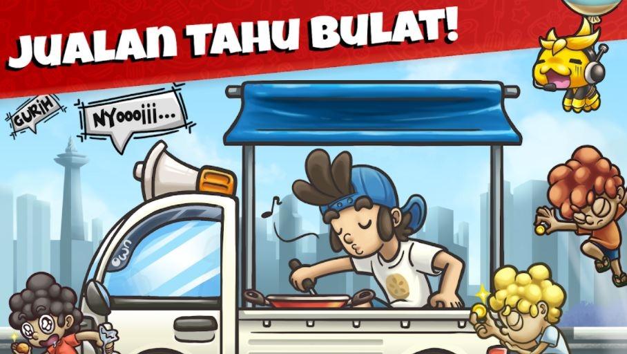 Game buatan Indonesia, Tahu Bulat. (Play Store)
