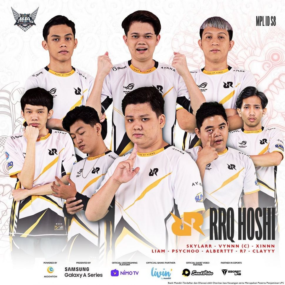 RRQ Hoshi. (MPL Indonesia)