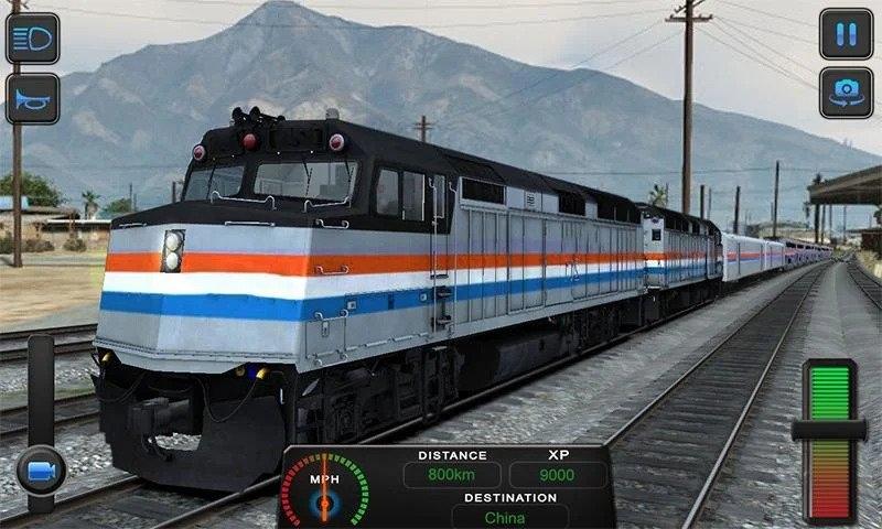 Game Simulator Kereta Api - Train Driving 2018. (Google Play Store)