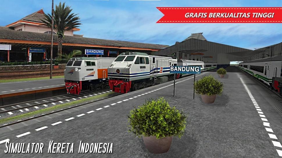 Game Simulator Kereta Api - Simulator Kereta Indonesia. (Google Play Store)